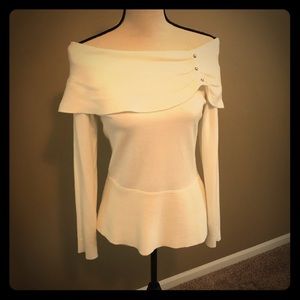 White House Black Market off the shoulder top